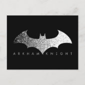Batman Arkham Knight Pixel Logo Briefkaart (Voorkant)