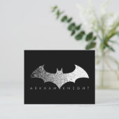 Batman Arkham Knight Pixel Logo Briefkaart (Staand voorkant)