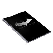 Batman Arkham Knight Pixel Logo Notitieboek (Rechterzijde)