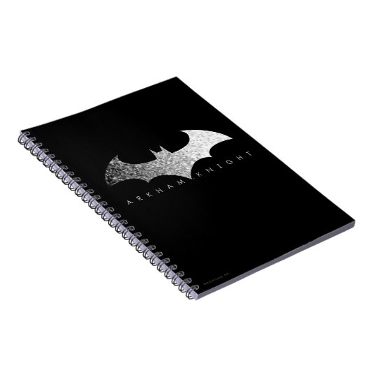 Batman Arkham Knight Pixel Logo Notitieboek (Rechterzijde)