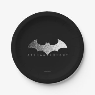 Batman Arkham Knight Pixel Logo Papieren Bordje