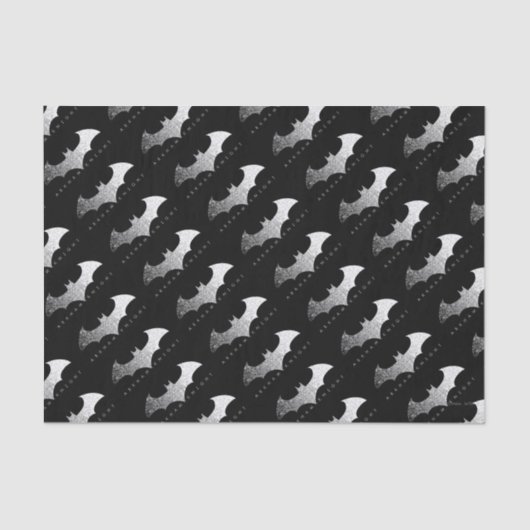 Batman Arkham Knight Pixel Logo Tissuepapier (Voorkant)