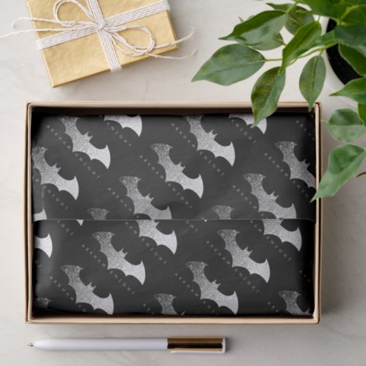 Batman Arkham Knight Pixel Logo Tissuepapier (Geschenk)