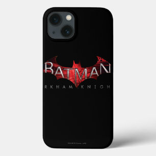 Batman Arkham Knight Red Logo iPhone 13 Hoesje