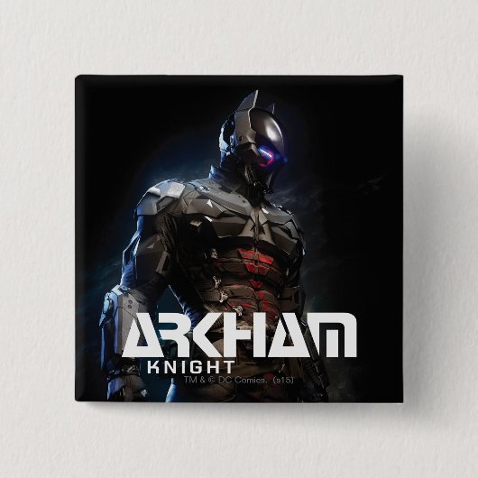 Batman | Arkham Knight Vierkante Button 5,1 Cm (Voorkant)