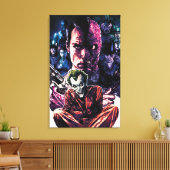 Batman - Arkham Unhinged #11 Hoesje Canvas Afdruk (Insitu (Woonkamer))