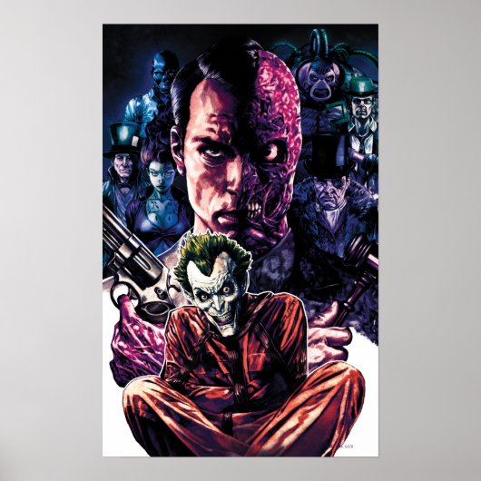 Batman - Arkham Unhinged #11 Hoesje Poster (Voorkant)