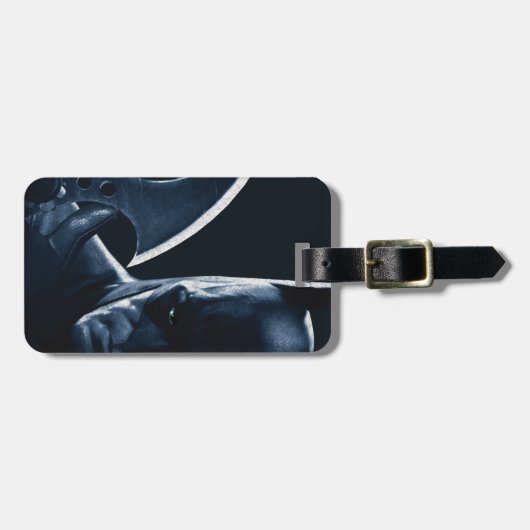 Batman: Asiel Arkham | Batman Closeup Bagagelabel (Voorkant horizontaal)