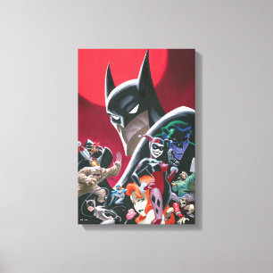 Batman Avonturen Gevaarlijke Dames & Demonen Canvas Afdruk