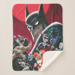 Batman Avonturen Gevaarlijke Dames & Demonen Sherpa Deken