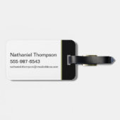 Batman Bane Bat Swarm Illustration Bagagelabel (Achterkant horizontaal)