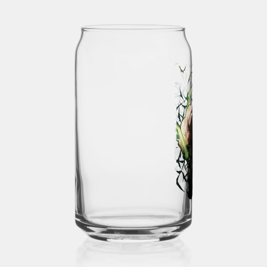 Batman Bane Bat Swarm Illustration Blikvorm Glas (Rechts)