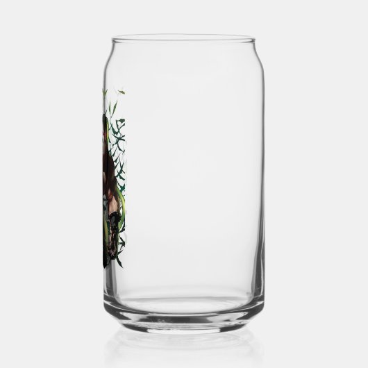 Batman Bane Bat Swarm Illustration Blikvorm Glas (Links)