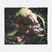 Batman Bane Bat Swarm Illustration Fleece Deken (Voorkant (Horizontaal))