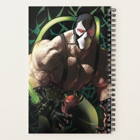 Batman Bane Bat Swarm Illustration Planner (Achterkant)