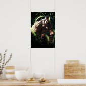 Batman Bane Bat Swarm Illustration Poster (Keuken)