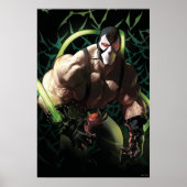 Batman Bane Bat Swarm Illustration Poster (Voorkant)