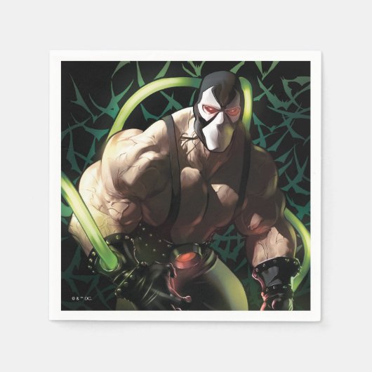 Batman Bane Bat Swarm Illustration Servet (Voorkant)