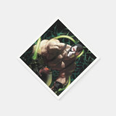 Batman Bane Bat Swarm Illustration Servet (Hoek)