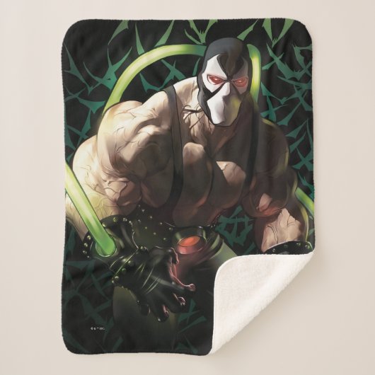 Batman Bane Bat Swarm Illustration Sherpa Deken (Voorkant)