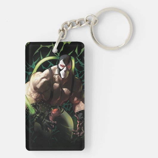 Batman Bane Bat Swarm Illustration Sleutelhanger (achterkant)