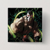 Batman Bane Bat Swarm Illustration Vierkante Button 5,1 Cm (Voorkant)