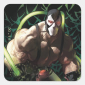 Batman Bane Bat Swarm Illustration Vierkante Sticker (Voorkant)