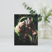 Batman Bane Bat Zwerm Illustratie Briefkaart (Staand voorkant)