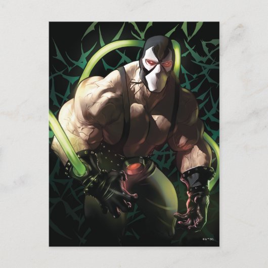 Batman Bane Bat Zwerm Illustratie Briefkaart (Voorkant)