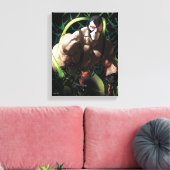 Batman Bane Bat Zwerm Illustratie Canvas Afdruk (Insitu (Woonkamer))