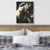 Batman Bane Bat Zwerm Illustratie Canvas Afdruk (Insitu (Slaapkamer))