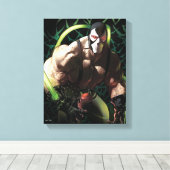 Batman Bane Bat Zwerm Illustratie Canvas Afdruk (Insitu (Houten vloer))
