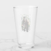 Batman Bane Bat Zwerm Illustratie Glas (Achterkant)