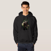 Batman Bane Bat Zwerm Illustratie Hoodie (Voorkant volledig)