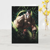 Batman Bane Bat Zwerm Illustratie Kaart (Gele Bloem)