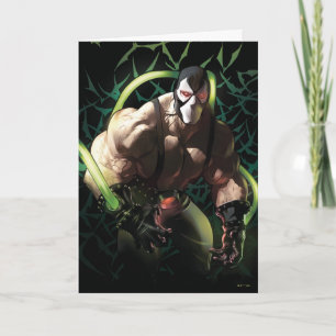 Batman Bane Bat Zwerm Illustratie Kaart