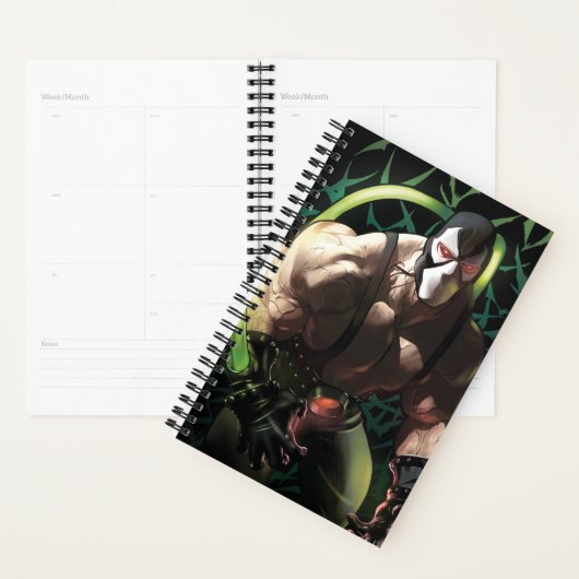 Batman Bane Bat Zwerm Illustratie Planner (Display)