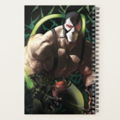 Batman Bane Bat Zwerm Illustratie Planner (Achterkant)