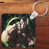 Batman Bane Bat Zwerm Illustratie Sleutelhanger (Achterkant)