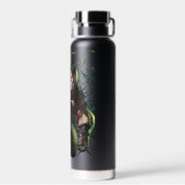 Batman Bane Bat Zwerm Illustratie Waterfles (Achterkant)