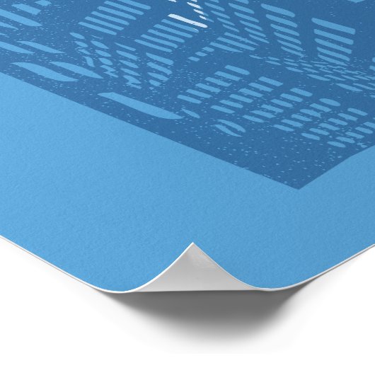 Batman Bat Symbol Grafisch bellen Poster (Hoek)