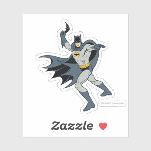 Batman Batarang Sticker (Vel)