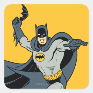 Batman Batarang Vierkante Sticker