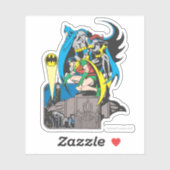 Batman/Batgirl/Robin Sticker (Vel)