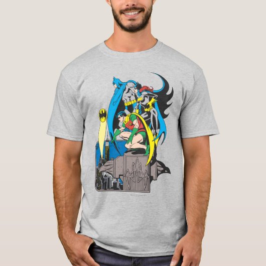Batman/Batgirl/Robin T-shirt (Voorkant)