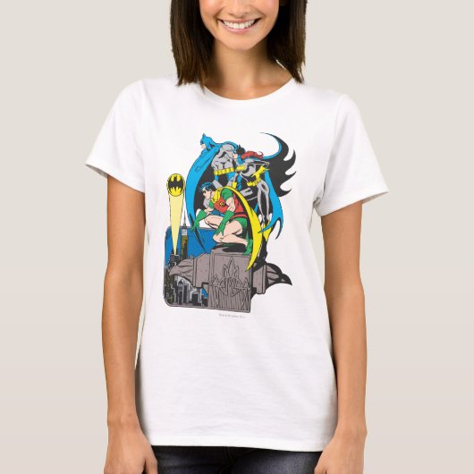 Batman/Batgirl/Robin T-shirt (Voorkant)
