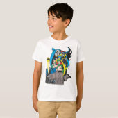 Batman/Batgirl/Robin T-shirt (Voorkant volledig)