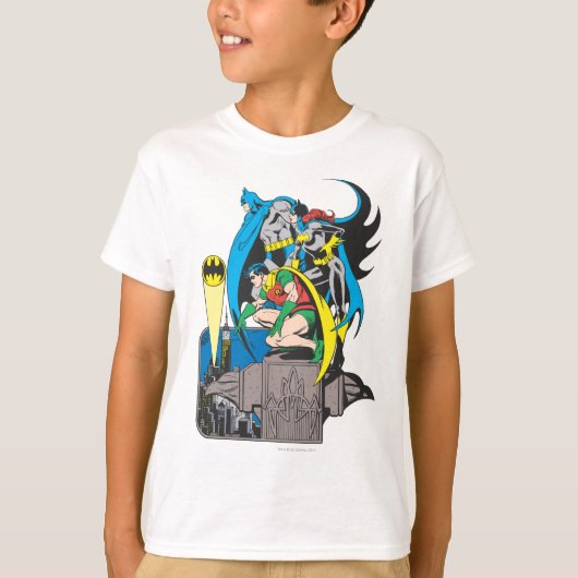 Batman/Batgirl/Robin T-shirt (Voorkant)