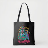 Batman | Batman en Robin Gift gewikkeld in XMas Tr Tote Bag (Voorkant)