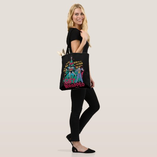 Batman | Batman en Robin Gift gewikkeld in XMas Tr Tote Bag (Op model)